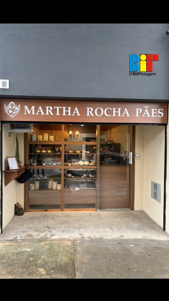 Fachada — Martha Rocha Pães