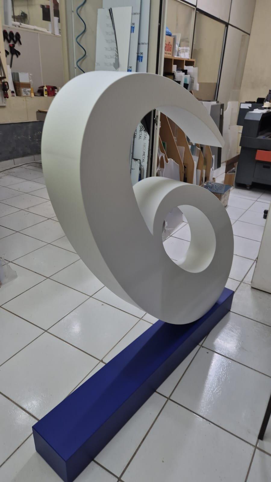 Letra Caixa / ACRILICO/PVC/MDF/METAL - 39