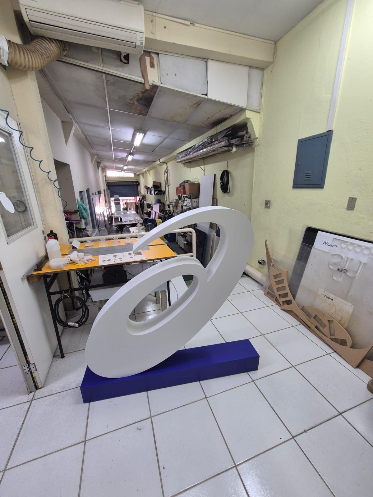 Letra Caixa / ACRILICO/PVC/MDF/METAL - 41