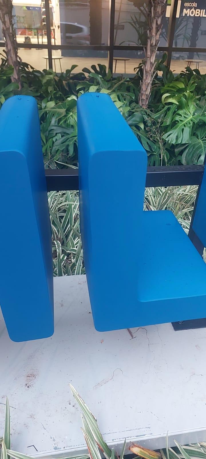 Letra Caixa / ACRILICO/PVC/MDF/METAL - 13