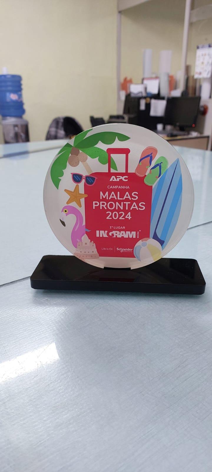 Display e TROFEU de Acrílico Corte Personalizado - 5