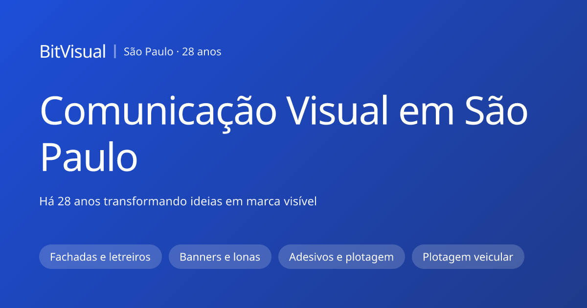 Comunicação Visual em São Paulo — Soluções Completas para sua Empresa ...